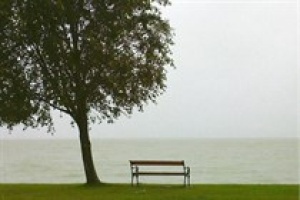 Esős nap a Balatonon