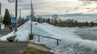 Jégcunamit produkált a Balaton