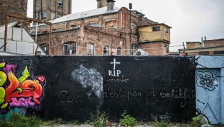 Megszólalt a lefestett Bud Spencer-graffiti készítője