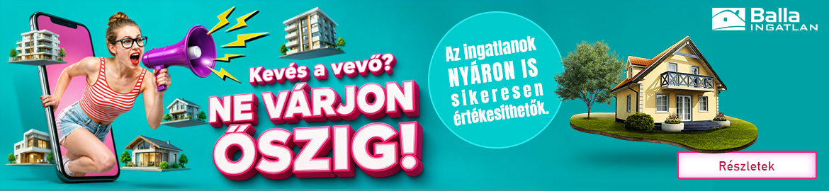 Kevés a vevő? Ne várjon őszig!